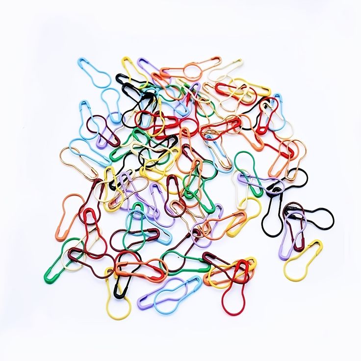 Metal Safety Pins Gourd Bulb Shape Pins Clips