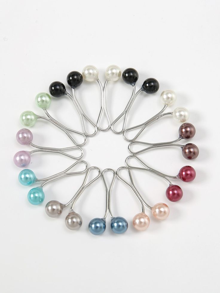 Turkish Pins Pearl Brooch Pin Shawl Lady Scarf Hijab Clips