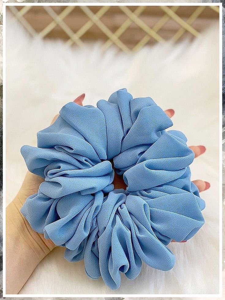 Scrunchie -  Sky blue