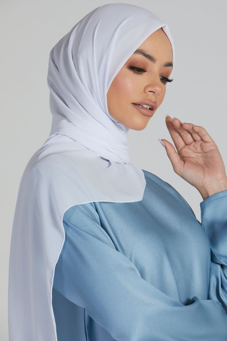 Georgette Chiffon - LUXURY WHITE