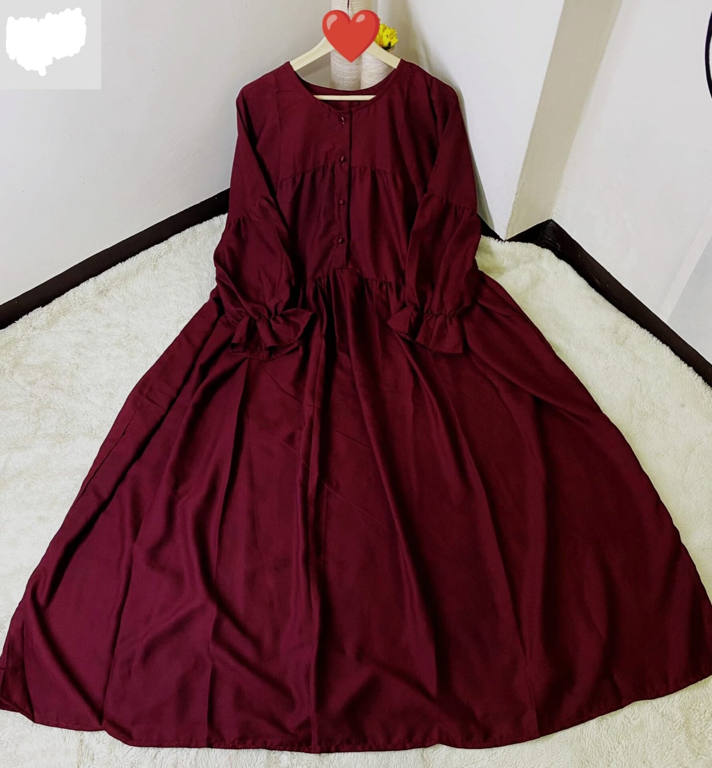 Modern abaya  With stoller Georgette